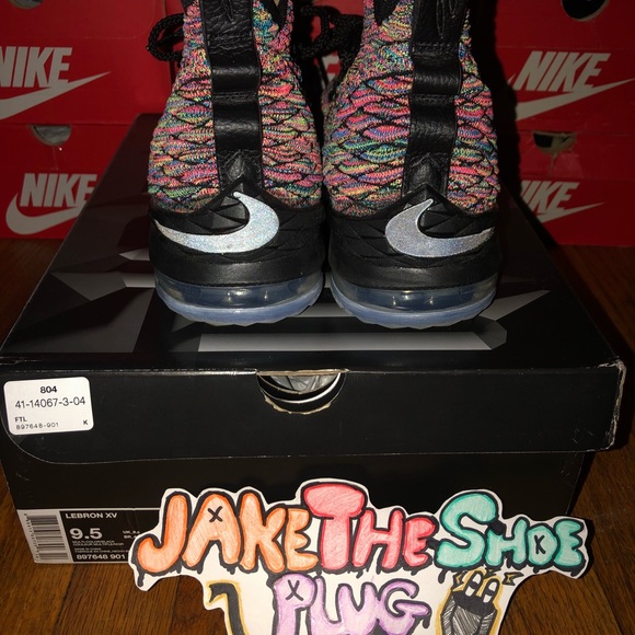 Nike LeBron 15 “Fruity Pebbles”🥛 - Picture 3 of 5